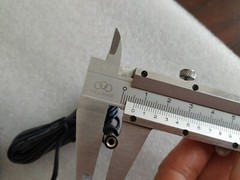 AC/DC Adapter INPUT:100-240V 50-60Hz 0.18A OUTPUT: 6.0V 1.0A 5mm plug tip