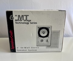 SpeakerCraft Open Box 6″ MT In-Wall or Ceiling Speakers 1 Pair (2) Speakers/Box