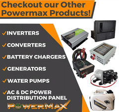 PowerMax 50AMP 24V Power Converter 3 Stage Auto Smart Charger