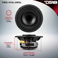DS18 6.5 Hybrid Slim Loudspeaker 1″ Compression Driver Horn Speaker PRO-HY6.2MSL