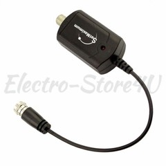 HDTV Antenna Amplifier Signal Booster TV High Gain Channel Boost Indoor VHF UHF