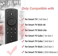 2x TV Remote Control L5B83H for Amazon 2nd 3rd Gen Fire TV Stick Alexa Voice