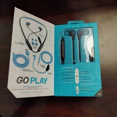 JLab Play Gaming Wireless Bluetooth Earbuds Black / Blue New
