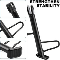 Motorcycle Kickstand, Dirt Bike Sidestand in Iron Material Come wit Size: 24cm