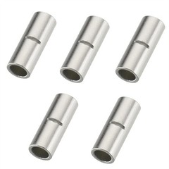 10-100pcs Non-Insulated Splice Terminals Electrical Wire Butt Connectors 2-22AWG