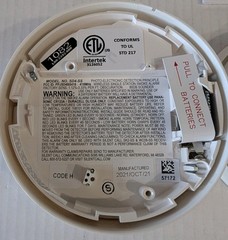 Silent Call Signature Series Smoke Detector with RF Transmitter SD4-SS Photo Ele