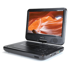 Emerson 10″ DVD Player w Built-In Speaker, Multiple Device Inputs and TV Tuning