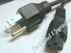 6 Feet 3-Prong AC Adapter Cord Power Supply Cable For Laptop HP DELL Toshiba NEW