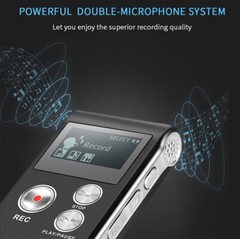 Digital Voice Recorder Dictaphone Audio Sound Recorder Mini small Spy Lecture A+