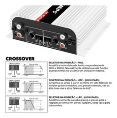 Taramps TS 400X4 Amplifier 2 Ohms 4 Channel 400 W Full Range Amp Car Audio Power