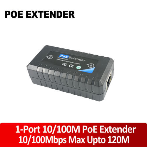 1 Port POE Extender 10/100Mbps with IEEE 802.3Af Standard Input / Output for I