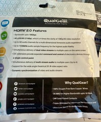 6’ Feet, High Speed, HDMI 2.0 Cable w/ 24k Gold Plated Contacts, Supports 4k