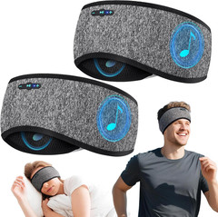 Sleep Headphones Bluetooth 6.0 Headband, 3-IN-1 Sleeping Headband Headphones for
