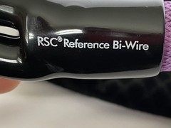 TARA Labs RSC Reference Bi-Wire Speaker Cable Pair 8ft Banana Plugs Audiophile