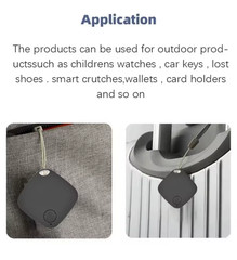 Bluetooth GPS Anti-Lost Tracker Smart Tag Wireless Locator for Car Keys Pet Dog
