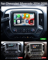 Carplay For 2014-2018 Chevrolet Silverado GMC Sierra Stereo Radio Car GPS Wifi