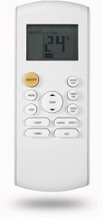 Easy-to-Use Infrared Remote for Midea Air Conditioners – Black, Compact Design