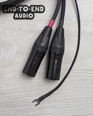 Turntable Tonearm Cable | Mogami Cable, Gold 5-Pin DIN, Dual Gold RCA or XLR