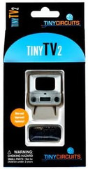Tinytv 2 Mini Retro TV – 1.14″ Screen, Preloaded & Upload Videos, USB-C Recharge