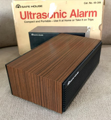 Safe House Ultrasonic Alarm # 49-306 Hong Kong Radio Shack Tandy Corporation