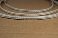 Qed Silver Special 25th anniversary edition Speaker Cable ( 4pc-2ft. ) mad in UK