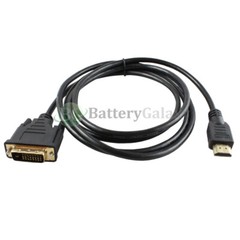 DVI-D to HDMI Cable Adapter Monitor Display Cable PC Laptop Projector Cord LOT