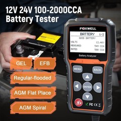 LED 12V Car Battery Load Tester Alternator Battery Analyzer Auto Diagnostic Tool
