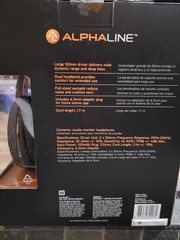 NIB Alphaline Studio Monitor Headphones New Old Stock Unopened