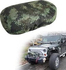 Winch Cover Waterproof Durable Outdoor Winch Protection Cove Color: Camouflage