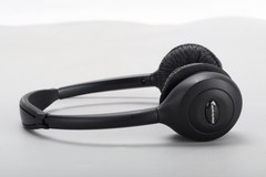 Plantronics CS520-XD Wireless Headset With Power Supply and Accessories