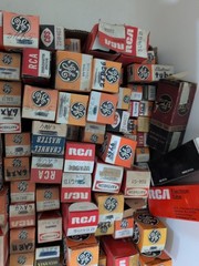 HUGE Lot of 300+ Vintage Various Brands Radio/TV Vacuum Tubes