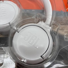 JBL Tune 510BT: Wireless headphones with Purebass sound, White, New Without Box