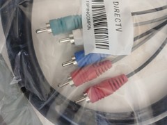 LOT of 90 DIRECTV 10 PIN COMPONENT CABLE H25 HR54 client 10PINCOMPON AUDIO/VIDEO