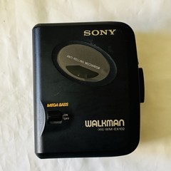 SONY Walkman WM-EX102 Cassette Player – New Belt – Reconditioned