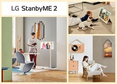 LG 27 in. StanbyME 2 QHD Portable Touchscreen Smart TV webOS Dolby Vision Atmos