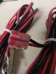 icom OPC-1132 DC Cable w/Fuse IC-2720H IC-208H IC-V8000 IC-2200H,several others