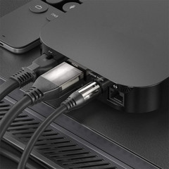 Optical Audio Splitter 1 in 2 Out Toslink Optical Audio Adapter Male to Female