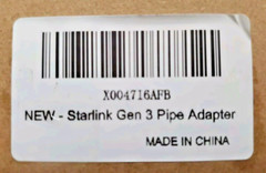 Starlink Gen 3 Universal Pole Mount Metal Pipe Adaptor Supports 1.5 in – 2 in