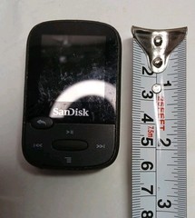 SanDisk Clip Sport Plus MP3 Player 4GB Memory Card Tested Works *See Description