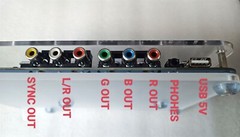 Video Scart Distributor Converter EUR for Automatic switcher Adapter 10 in 3 out