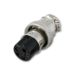 10PCS 5 Pin Female & Male Microphone Connector for CB Radio Ham Plug USA Stock`