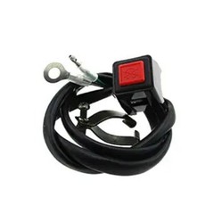Universal 7/8″ 22mm Handlebar Starter Kill Switch Cut Off Stop Switch Push Butto