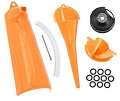 Crankcase Fill Funnel Primary Case Oil Fill Oil Filter Funnel Set with Oil