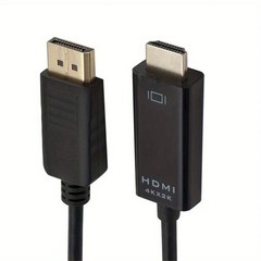 Display Port to HDMI Cable DP Adapter Converter Audio Video PC HDTV 1080P 60Hz