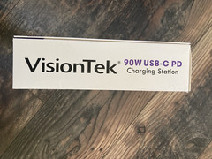 VisionTek 90 Watt Charging Station-White