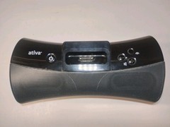 Ativa Portable Speaker Dock for iPod PF112 W/iPhone Working AA Battery Op PF112