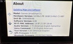 Garmin DriveSmart 51 LMT-S 5 Inch GPS Navigator North America Tested & Working