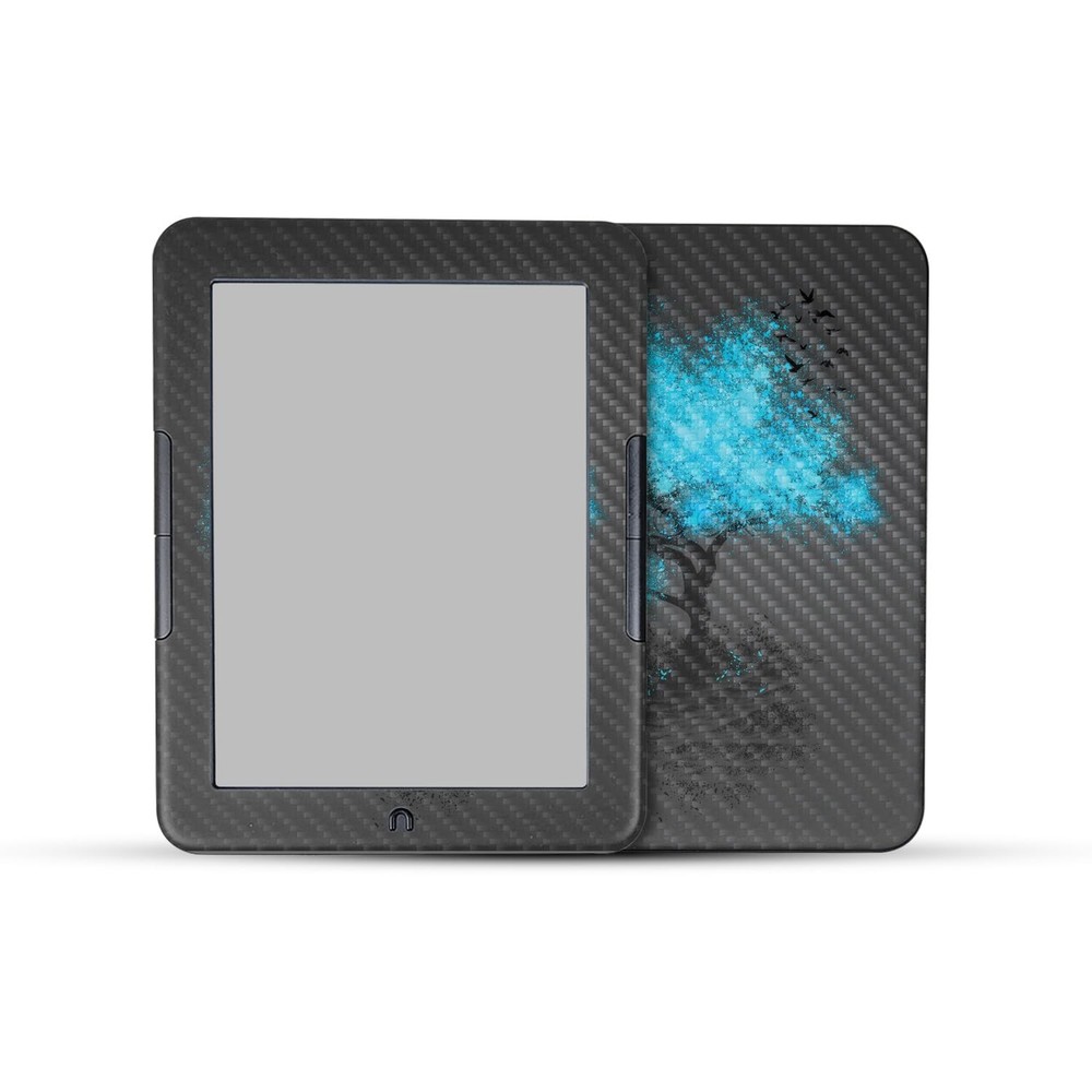 Mighty Skins Carbon Fiber Tablet Skin Compatible Nook Glowlight 4E – – 3M Vinyl