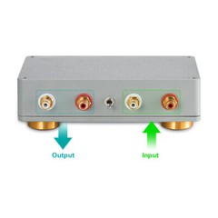 Passive HiFi Stereo Preamp Audio Booster Volume Controller for Power Amplifier