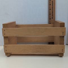 Vintage Napa Valley Wine Crate Wooden CD Compact Disc Storage Box Rustic Decor